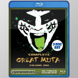 Complete Great Muta V.1 (3 Disc Blu-Ray with Cover Art)